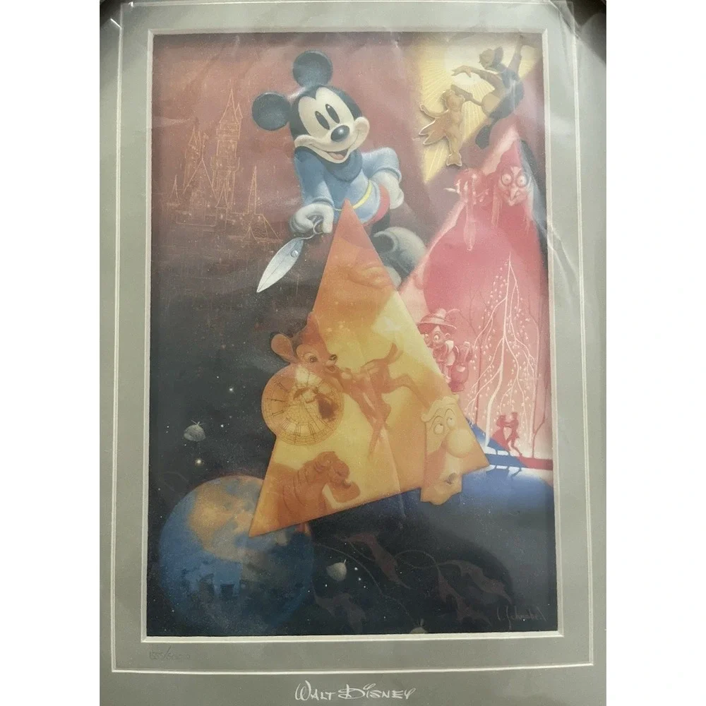 Disney product framed